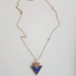 Üçgen Miyuki Kolye