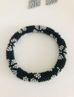 Çiçek Desen Hapishane İşi Bileklik - Görsel 2