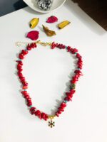 Jasper Doğal Taş Kolye