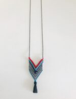 Çift Katlı Miyuki Kolye - Görsel 2