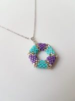 Altıgen Miyuki Kolye