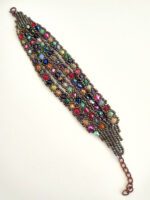 Dört Sıralı Kristal Bileklik (Seçenekli) - Görsel 3