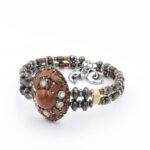 Yıldıztaşı Bezeme Saat Tipi Orgonit Bileklik