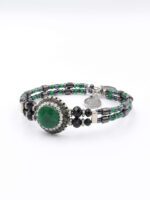 Yeşil Akik Doğal Taş Bileklik