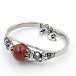 Kahverengi Akik Yunuslu Bileklik