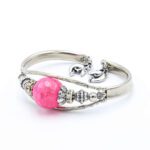 Pembe Akik Saat Tipi Bileklik