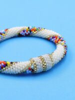 Hapishane İşi Beyazım Kum Boncuk Bileklik - Görsel 2