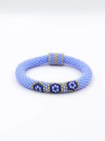 Hapishane İşi Mavi Boncuk Nazar Bilekliği (Seçenekli) - Görsel 3