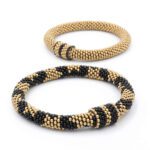 Altın Serisi Hapishane İşi Bileklik (İkili Set)