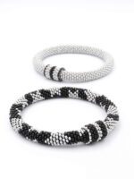 Gümüş Serisi Hapishane İşi Bileklik (İkili Set)