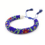 Mavi Anemon Asansör Kordon Hapishane İşi Bileklik