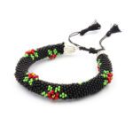 Çiçek Kabartmalı Asansör Kordon Hapishane İşi Bileklik