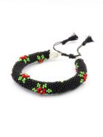 Çiçek Kabartmalı Asansör Kordon Hapishane İşi Bileklik