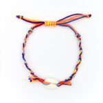 Cowry Deniz Kabuklu Örgü Bilekik