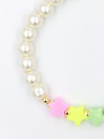 Cam İnci Akrilik Lastikli Bileklik - Görsel 2