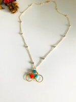 Halkalı Miyuki Kolye