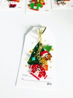 Kırmızı Yılbaşı Miyuki Anahtarlık - Görsel 2