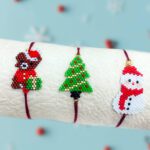 Yılbaşı Figürlü Miyuki Bileklik (Seçenekli)