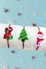 Yılbaşı Figürlü Miyuki Bileklik (Seçenekli)