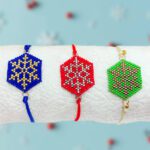 Yılbaşı Kar Tanesi Miyuki Bileklik (Seçenekli)