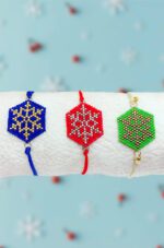 Yılbaşı Kar Tanesi Miyuki Bileklik (Seçenekli)