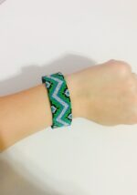 Boncuk İşleme Desenli Miyuki Bileklik