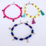 Renkli Fimo Boncuk Halhal (Renk Seçenekli)