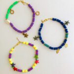 Renkli Fimo Boncuk Halhal (Seçenekli)