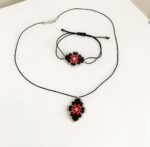 Çiçek Mİyuki Kolye Ve Bileklik - Görsel 2