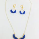 Melek Kanadı Kolye Ve Küpe Takımı