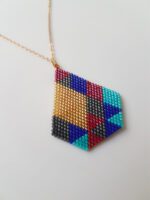 Renkli Miyuki Kolye - Görsel 2