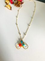 Halkalı Miyuki Kolye - Görsel 3