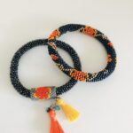 Çiçek Modeli İkili Hapishane İşi Bileklik (2'li)