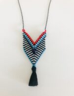 Çift Katlı Miyuki Kolye - Görsel 3