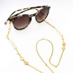 İnci Taneli Tuğralı Gözlük İpi