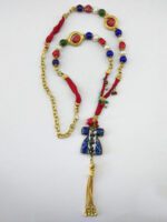 Kaftanlı İnci Ve Doğal Taşlı Kolye - Görsel 2