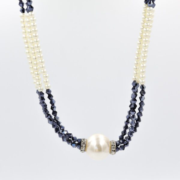 Kristalli  İnci Kolye