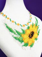 Ayçiçeği Salkım Kolye