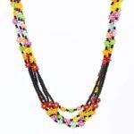 Papatya Salkım Kolye