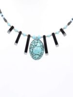 Kleopatra Doğal Taşlı Boncuklu Kolye