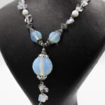 Küre Aytaşı Köşeli Kırıktaşlı Kolye