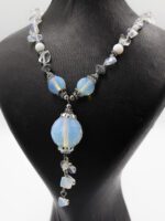 Küre Aytaşı Köşeli Kırıktaşlı Kolye