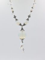 Küre Aytaşı Köşeli Kırıktaşlı Kolye - Görsel 2