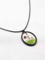 Kırçiçeği Epoksi Kolye - Görsel 2