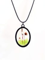 Kırçiçeği Epoksi Kolye