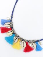 Deniz Esintisi Püsküllü Kolye - Görsel 3