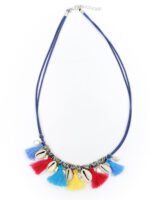 Deniz Esintisi Püsküllü Kolye