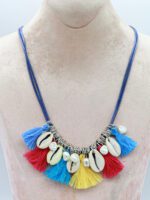 Deniz Esintisi Püsküllü Kolye - Görsel 2