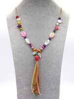 Takta Boncuklu İnci Kolye - Görsel 2