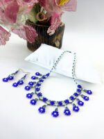 Papatyam Mavi Kristal Takı Seti - Görsel 2